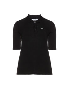 Lacoste Cotton polo shirt Black