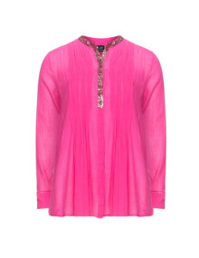 Zay Sequin detail blouse Pink