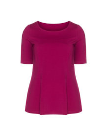Manon Baptiste Fitted jersey t-shirt Pink