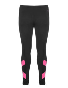 Studio Sport leggings with stripes Black / Pink