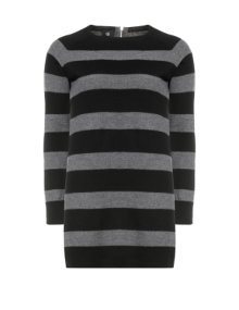 Bogner Knit sweater from new wool Black / Grey