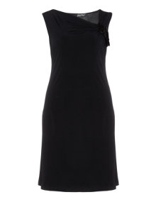 Idea Piu Evening dress with sequin Black