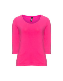 Yppig Elastic jersey top Pink