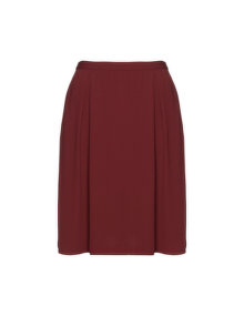 Manon Baptiste A-line skirt Bordeaux-Red