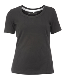 Zizzi Jeans Basic T-shirt Black