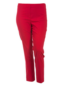 Kj Brand Slip-in trousers - Susie in Red Kj Brand Slip-in trousers - Susie Red
