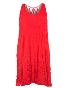 Lauren Vidal Crinkled top in Red Lauren Vidal Crinkled top Red