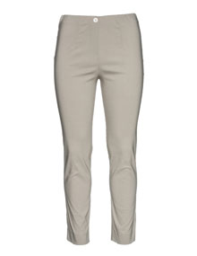 Jennifer Bryde Slip-on trousers - style Bella Light-Grey