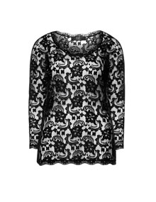 Zay Lacy longsleeve shirt Black