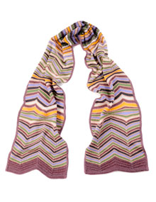 M Missoni Mohair scarf in Violet / Purple M Missoni Mohair scarf Violet / Purple