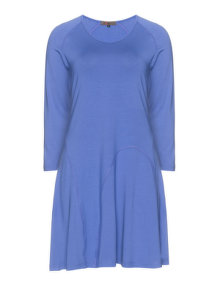 Exelle A-line basic dress Blue