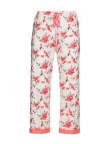 Cyberjammies Helena printed PJ bottoms Ivory-White / Versicolour