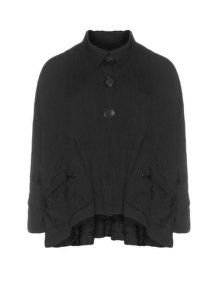 Champagne Jacket with crash look Black