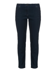 Zhenzi Jeans with elastic waistband Dark-Blue