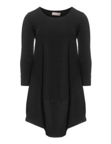 Kekoo A-line jersey dress Black