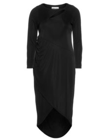 Anna Scholz Bodycon cut-out dress Black