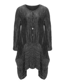 Grizas Linen-silk coat Anthracite