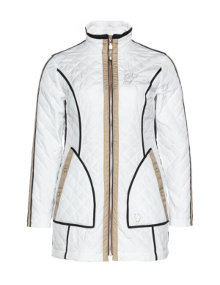 Sportalm Quilted lined jacket with cotton White / Beige