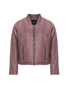 Zhenzi Quilted jacket Berry-Purple