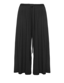 Isolde Roth Wide jersey trousers Black