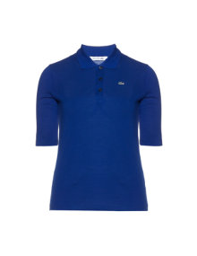 Lacoste Cotton polo shirt Blue