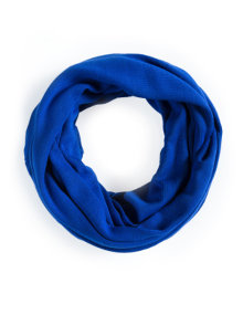 Isolde Roth Cotton snood Blue