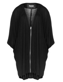 Carmakoma Batwing sleeve coat Black
