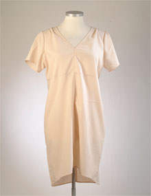 Carmakoma V-Neck Dress Vanilla