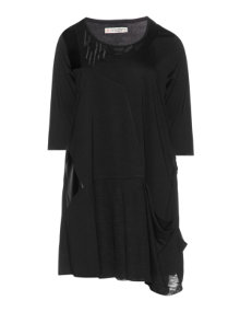Gozzip Dress with decorative details Black