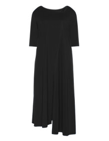 Isolde Roth Basic cotton dress Black