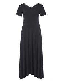 Manon Baptiste A-line maxi dress Dark-Blue