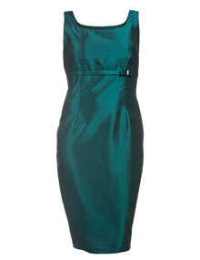Weise  Empire line formal dress Petrol / Glossy
