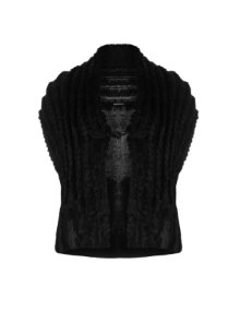 Elena Miro Elegant knitted vest  Black