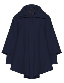 Head Over Heels Fleece cape Dark-Blue