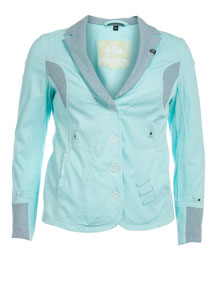 Sportalm Cotton blazer Mint / Grey