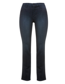 NYDJ Stretch Straight cut jeans Dark-Blue