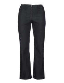 Sempre Piu Cotton five-pocket jeans Black