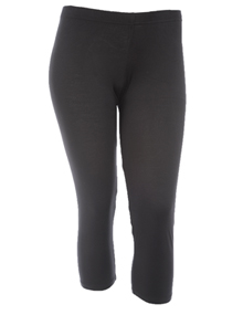 Zizzi Cropped leggings Black