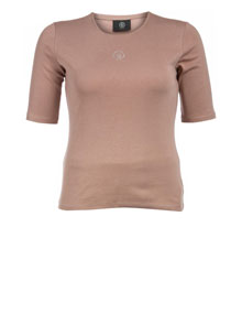 Bogner Cotton shirt with strass details Light-Brown