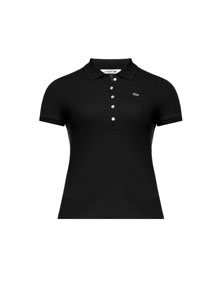 Lacoste Cotton polo shirt Black