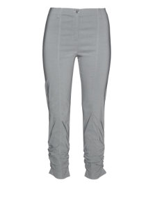 Jennifer Bryde Ankle-length trousers with gathering Grey