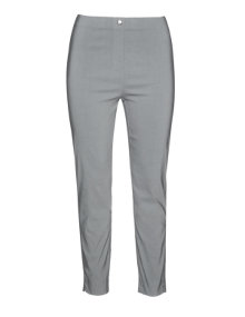 Jennifer Bryde Straight-cut slip-on trousers Grey