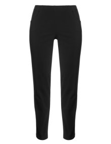 Kj Brand Elegant slip-in trousers Black