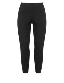 Sallie Sahne Slip-in trousers with elastic waistband Black