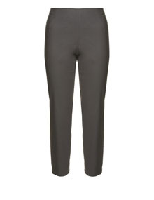 Sallie Sahne Slip-in trousers with elastic waistband Grey