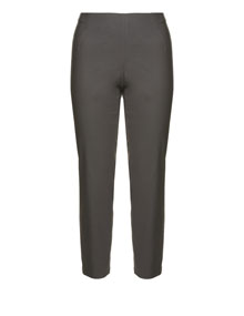 Sallie Sahne Slip-in trousers with elastic waistband Grey