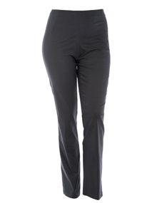 Sallie Sahne Straight-cut slip-in trousers - Ilde Anthracite