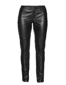 Veto Trousers from pure leather Black