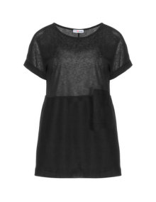 Maxima Linen top Black