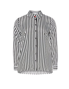 Studio Striped shirt blouse White / Black